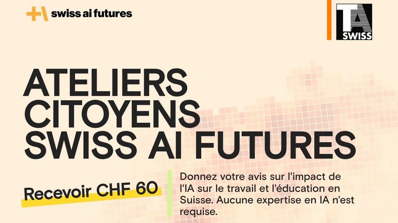 Ateliers citoyens Swiss AI Futures