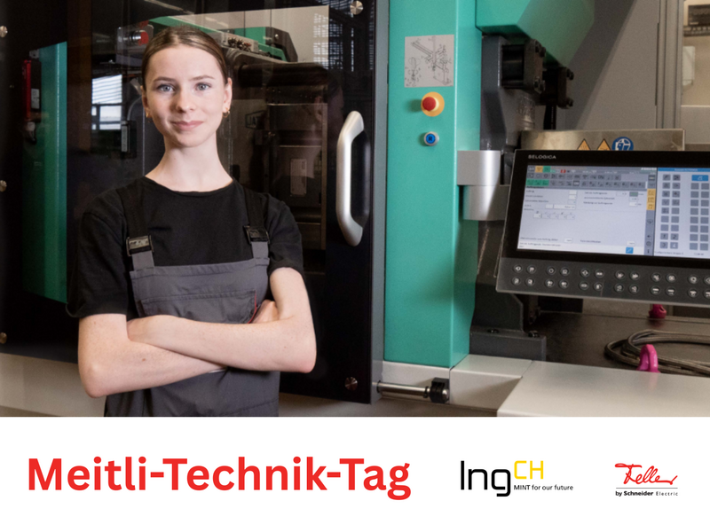 Meitli-Technik-Tag bei Feller AG