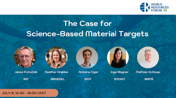 The Case for Science-Based Targets for Materials Use