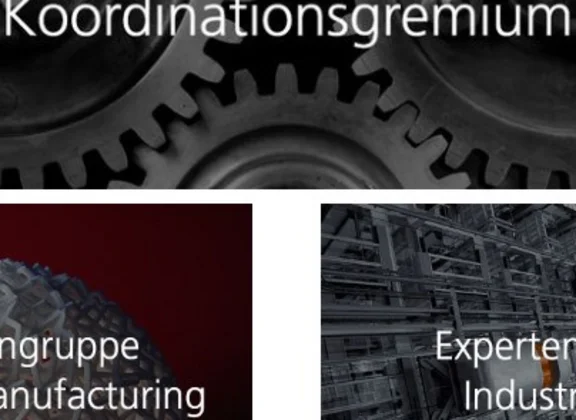 Industrie 4.0: Fabrikgebäude und Technik