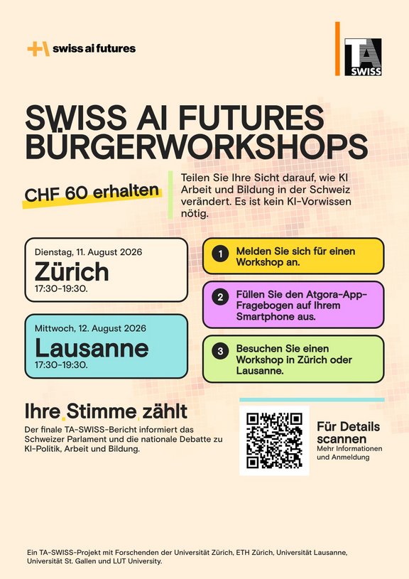 Swiss AI Futures Bürgerworkshops