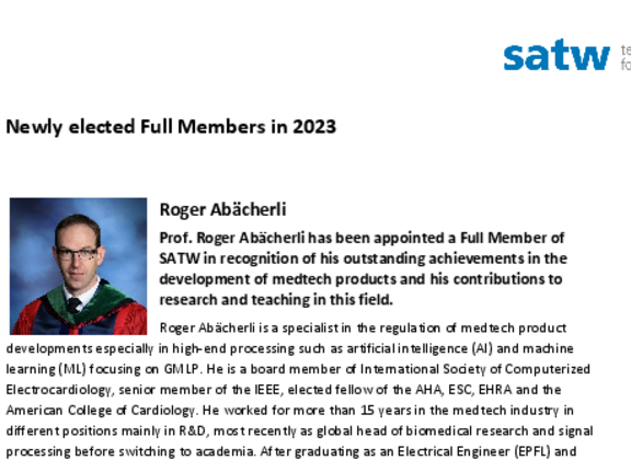 SATW New Members Brochure 2023