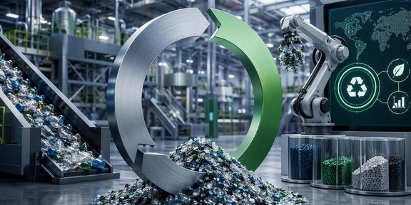 Kunststoffrecycling im Wandel: Potenziale und Herausforderungen