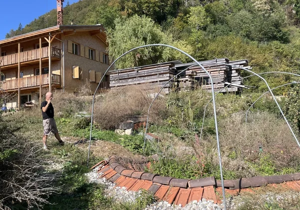 Führung Wasser-Kreislaufanlage Chuderboden