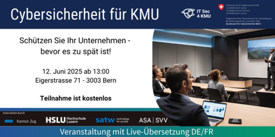 Event ‘Cybersecurity for SMEs – simply explained’